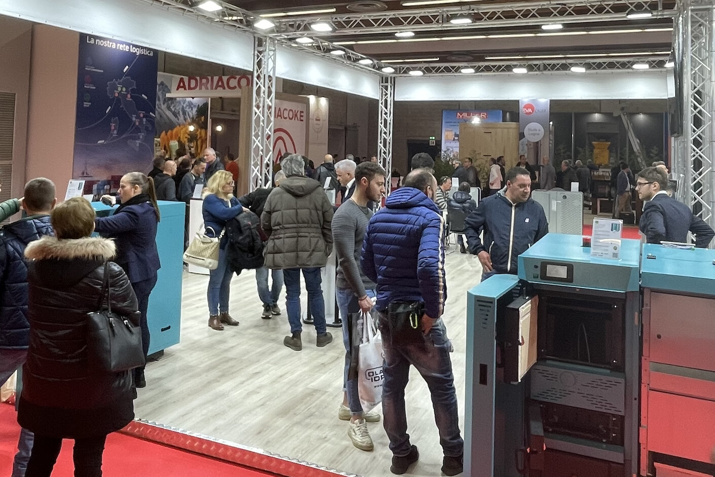 Stand AMG ad Arezzo - Italia Legno Energia 2023